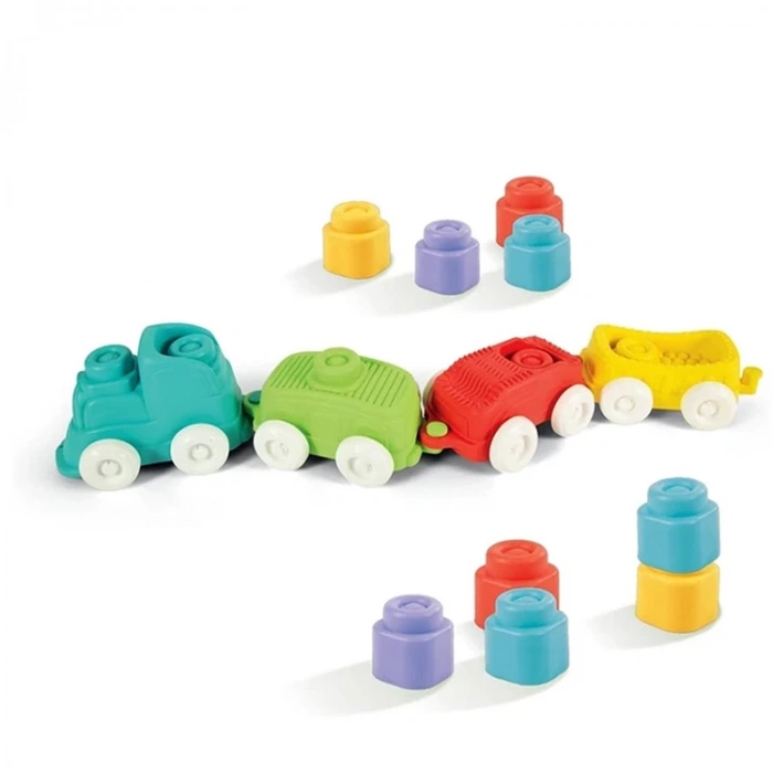 CLEMENTONI 17424 SOFT CLEMMY YUMUŞAK BLOK DUYUSAL TREN