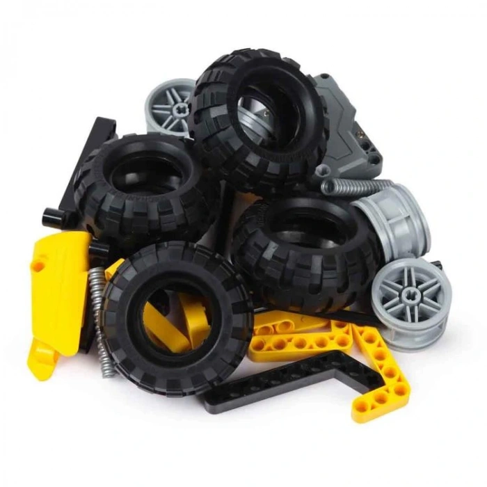 SUNMAN İM. MASTER NO.5804 ÇEK-BIRAK ARAZİ ARACI SARI LEGO YAPIM SETİ 199 PARÇA 6+