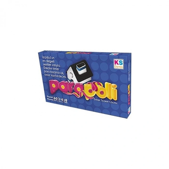 KS GAMES T153 PARAPOLİ EMLAK TİCARET KUTU OYUNU