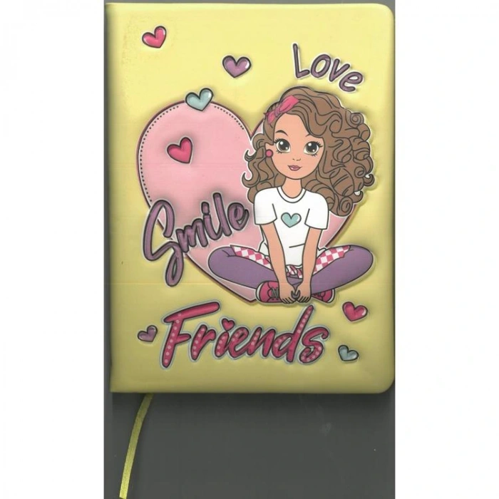 MİKRO PUFFY PF-90 BEST FRIENDS NOT DEFTERİ 96 YP. ÇİZGİLİ - TEKLİ