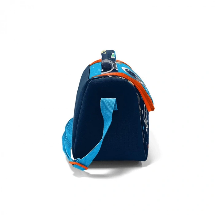 CORAL HIGH 11867 LACİVERT MAVİ ASTRONOT DESENLİ THERMO BESLENME ÇANTASI