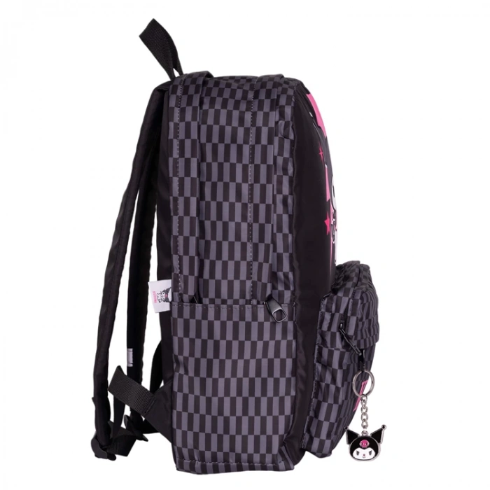 TMN 592765  KUROMİ GÖRSELLİ OKUL SIRT ÇANTASI 2739 PEMBE-GRİ