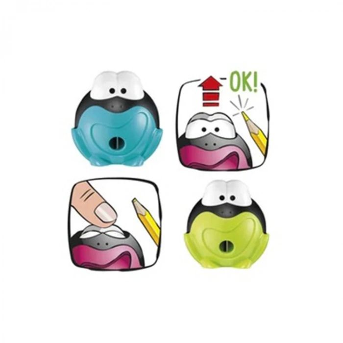 MAPED 17711 CROC SIGNAL TEK DELİKLİ HAZNELİ KALEMTRAŞ