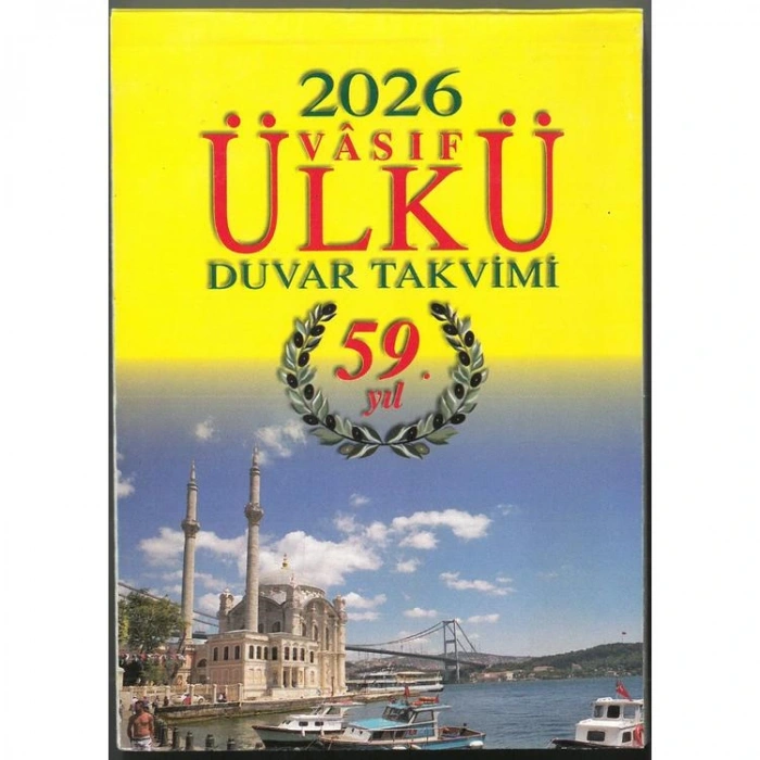 ÜLKÜ DUVAR TAKVİMİ 2026