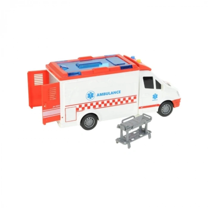 CANEM JS126 1:16 SÜRTMELİ SESLİ IŞIKLI KURTARMA ARACI   3+