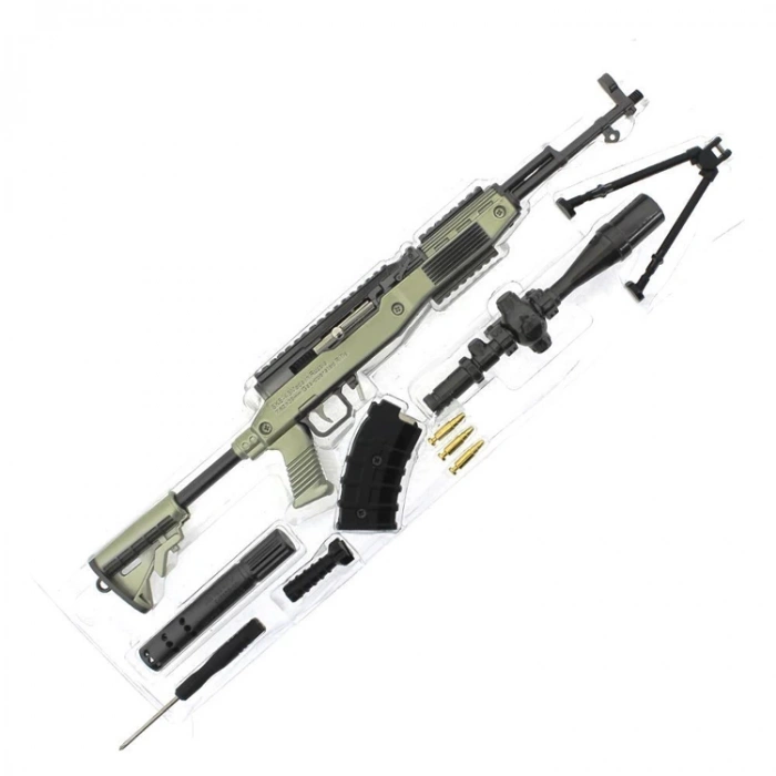 MEGA  MFQ42 PEACEFUL BATTLEFIELD MİNİ MAKET SİLAH SETİ