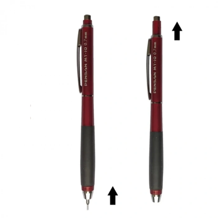 PENSAN MY-IQ 0.7MM VERSATİL KALEM KIRMIZI