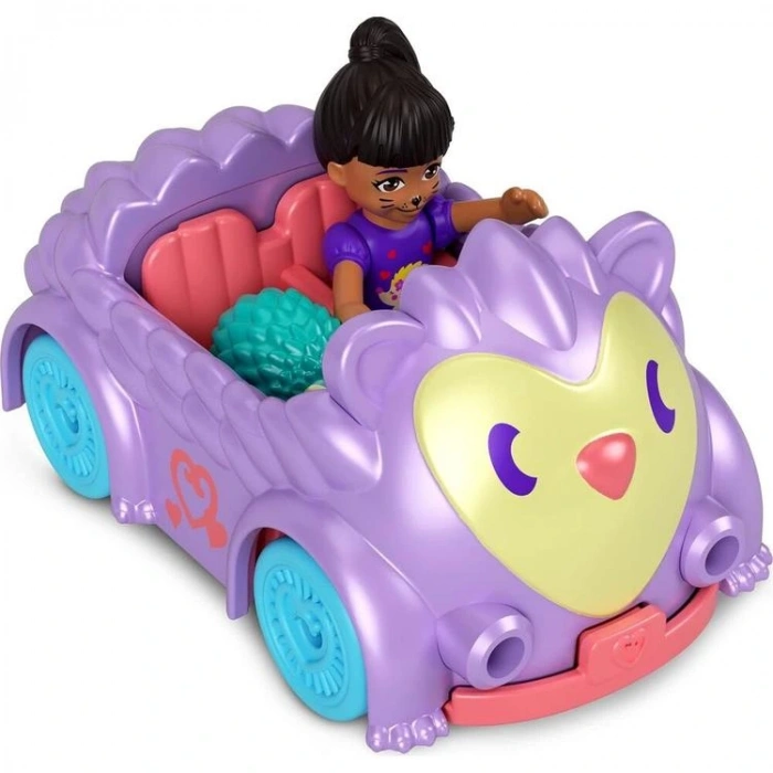 MATTEL HKV55/HKV58 POLLY POCKET MUHTEŞEM ARAÇLAR OYUN SETİ 4+