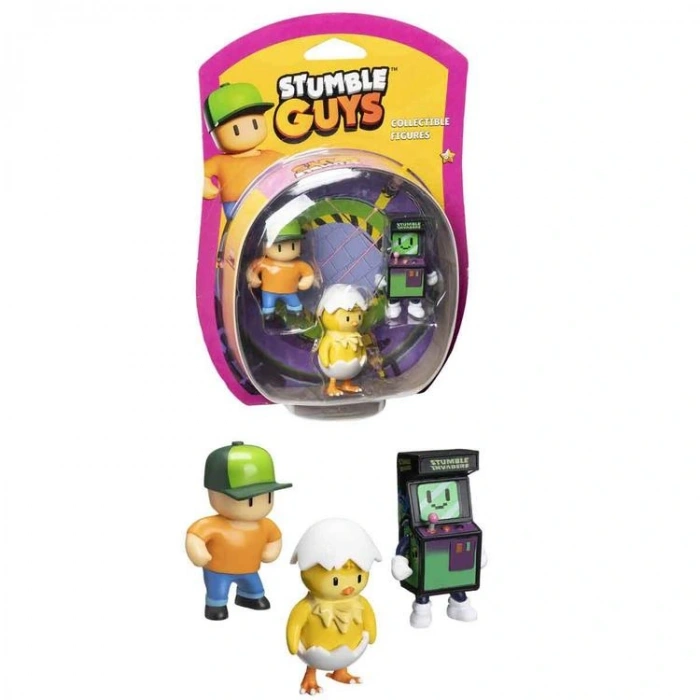 NECO SG2220 STUMBLE GUYS KOLEKSİYON FİGÜR 3LÜ SET 8+