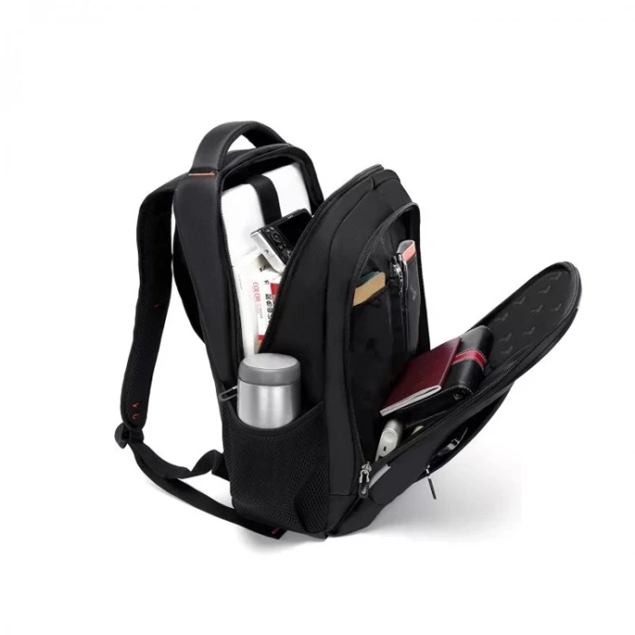 LENOVA LECOO BG04 17 İNÇ LAPTOP BÖLMELİ ÇOK FONKSİYONLU WATERPROOF SIRT ÇANTASI SİYAH