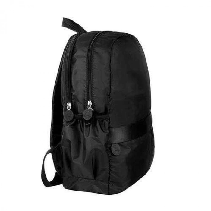 ME GALATASARAY 24505 BLACK DARK PARAŞÜT KUMAŞ  SIRT ÇANTASI SİYAH