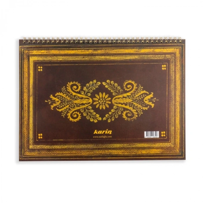 KARİN MEHMED ŞEVKİ EFENDİ HARFLERİYLE NESİH MEŞK DEFTERİ