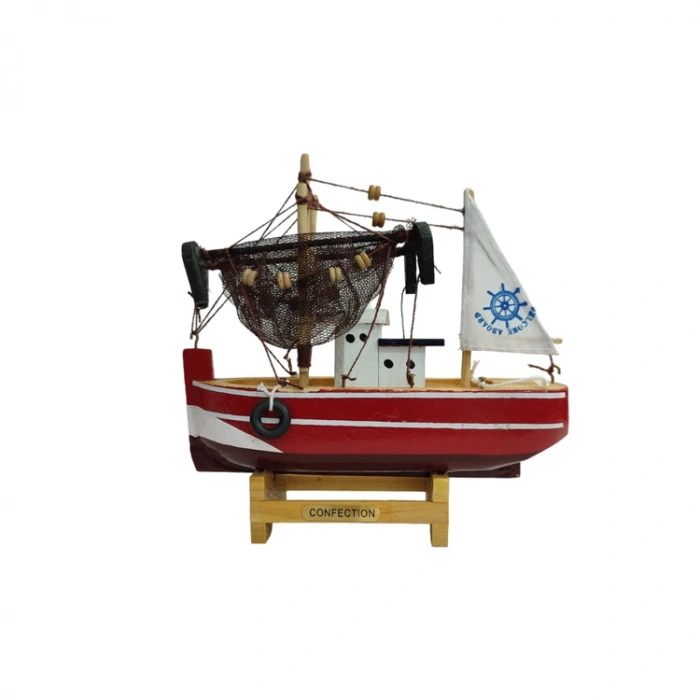 YLZ SLF016 AHŞAP GEMİ 16CM