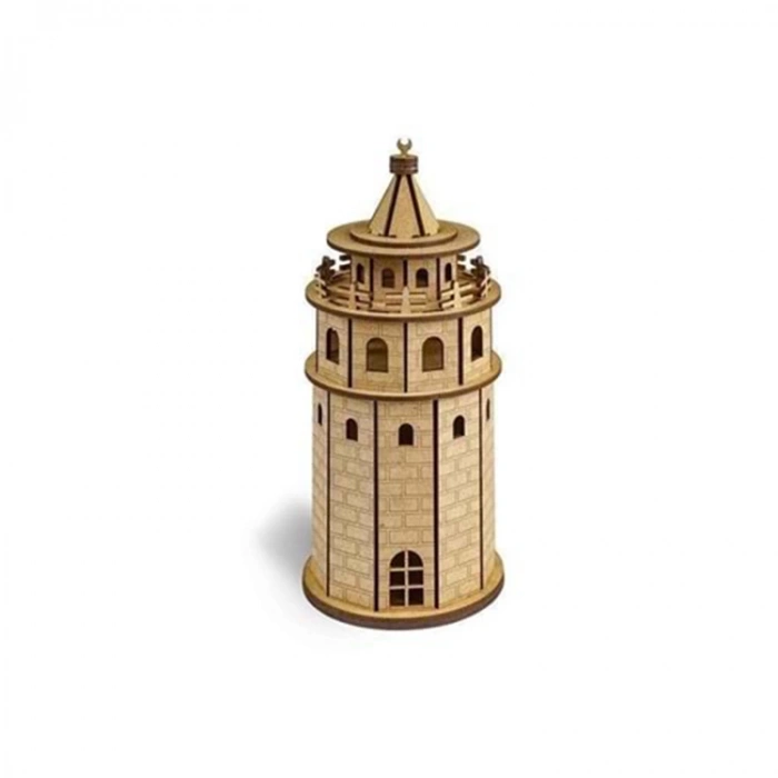 SÜDOR MD1-08 AHŞAP MAKET GALATA KULESİ