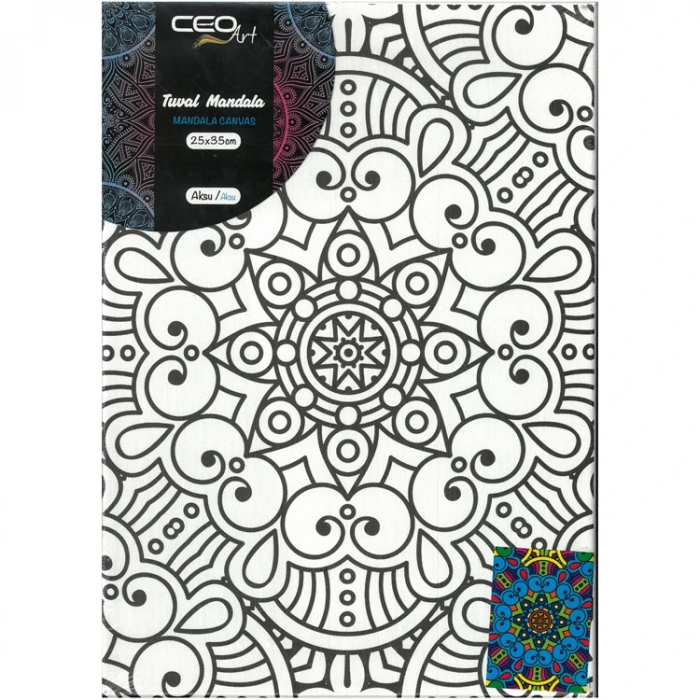 CEOART  25X35 MANDALA CANVAS TUVAL CEO-MT0010 MODEL3 (AKSU)