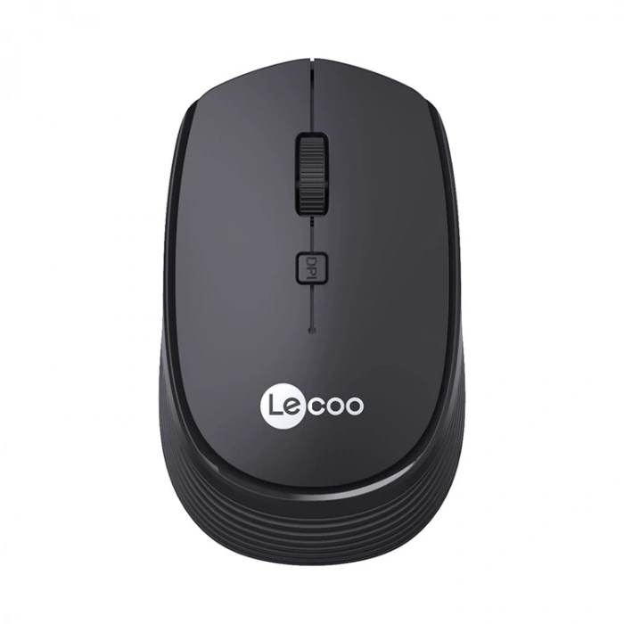 LENOVO LECOO WS202 1200 DPI 4 TUŞLU KABLOSUZ MOUSE SİYAH