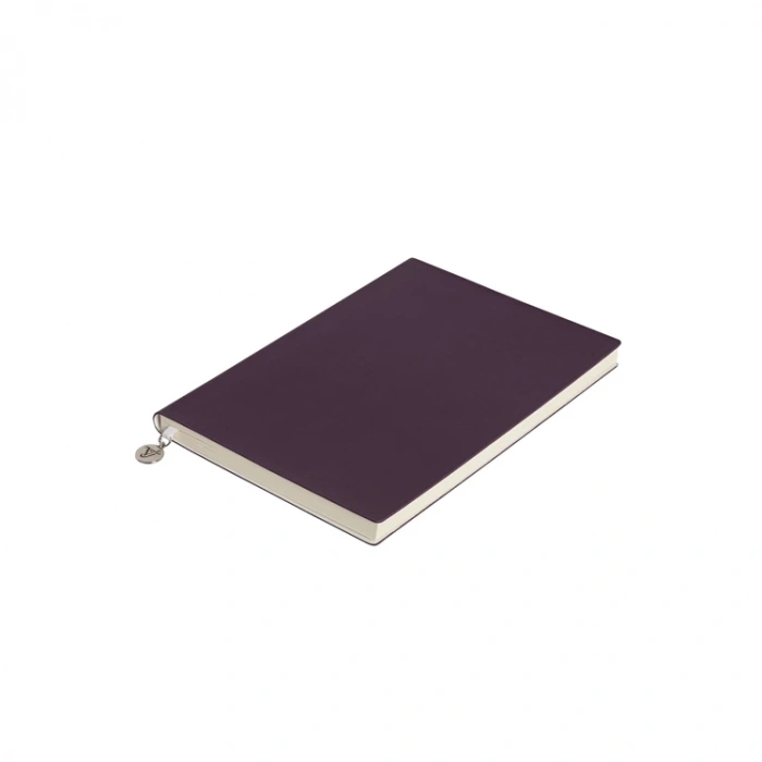 VICTORIAS JOURNALS 1142 SMYTH FLEXY ESNEK KAPAK 14.8x21cm A5 80gr. 96YP. ÇİZGİLİ DEFTER MOR