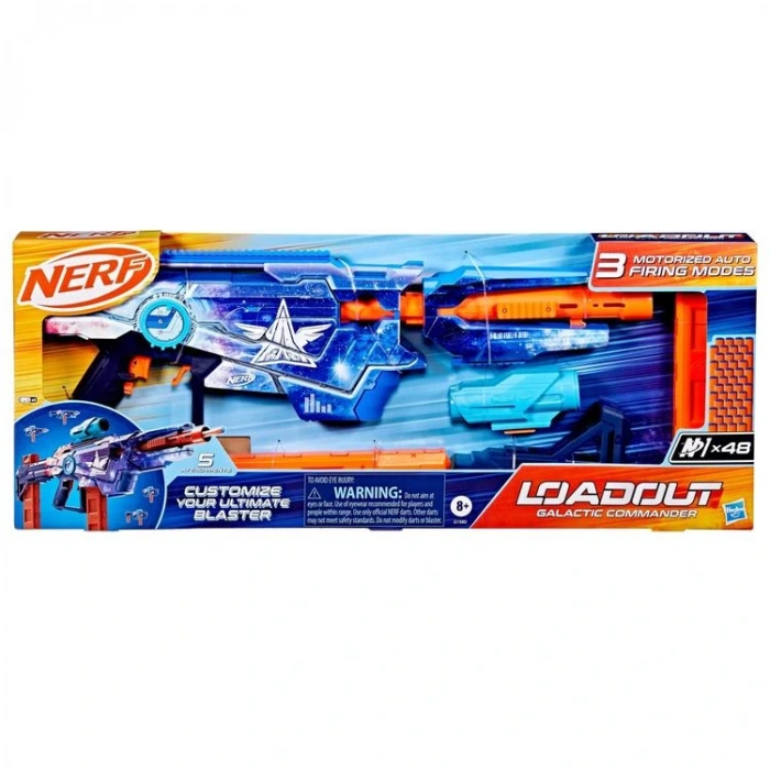 HASBRO G1580 NERF LOADOUT GALACTIC COMMANDER SÜNGER TABANCASI 48 MERMİ 8+