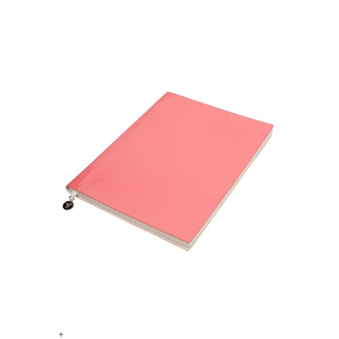 VICTORIAS JOURNALS 1082 SMYTH RUGAN ESNEK KAPAK 19x25cm 80gr. 96YP. ÇİZGİLİ DEFTER MERCAN