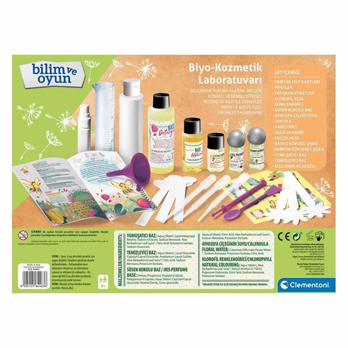CLEMENTONI  BİLİM VE OYUN BİYO-KOZMETİK LABORATUVARI CLE-64463