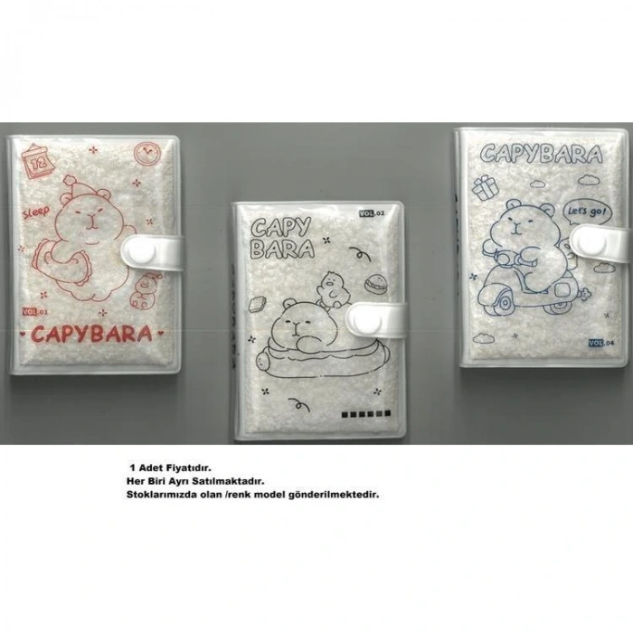 SÜDOR A7-280-1  ÇITÇITLI ŞEFFAF PVC KAPAK A7 ÇİZGİLİ 80 YP. NOT DEFTERİ - TEKLİ