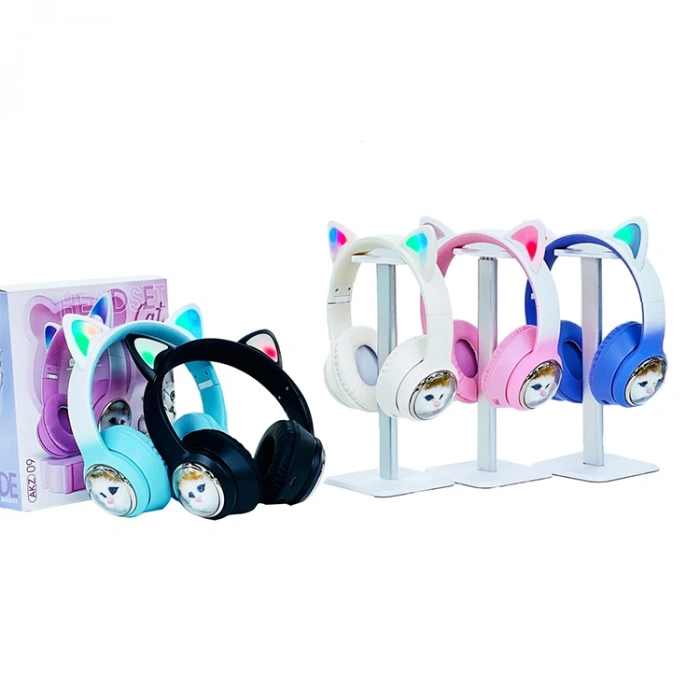 PLATOON PL-2341 (AKZ09) WIRELESS 5.3 KEDİLİ KULAK ÜSTÜ KULAKLIK