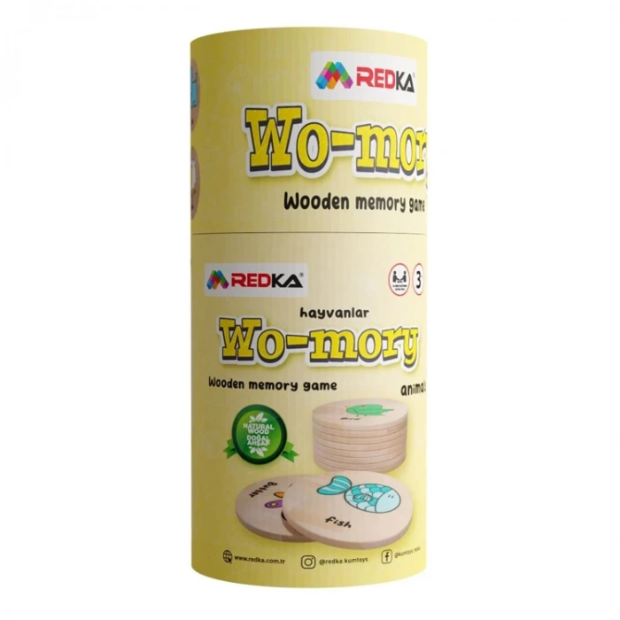 REDKA RD5644 WO-MORY AHŞAP HAFIZA OYUNU
