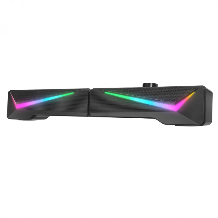 MİKADO MD-S157 2.0 5Wx2CH RGB LEDLİ SİYAH MULTİMEDİA SOUNDBAR SPEAKER