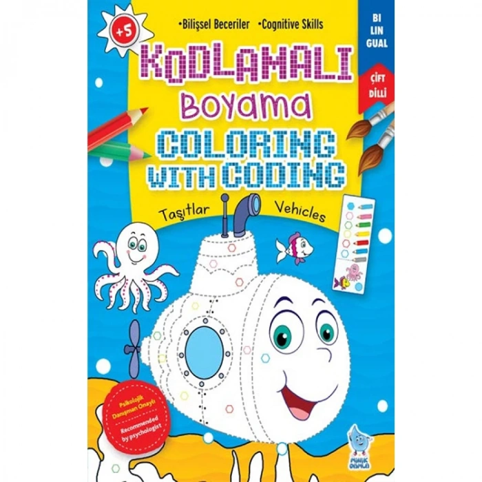 KODLAMALI BOYAMA KİTABI ( 4 KİTAP )