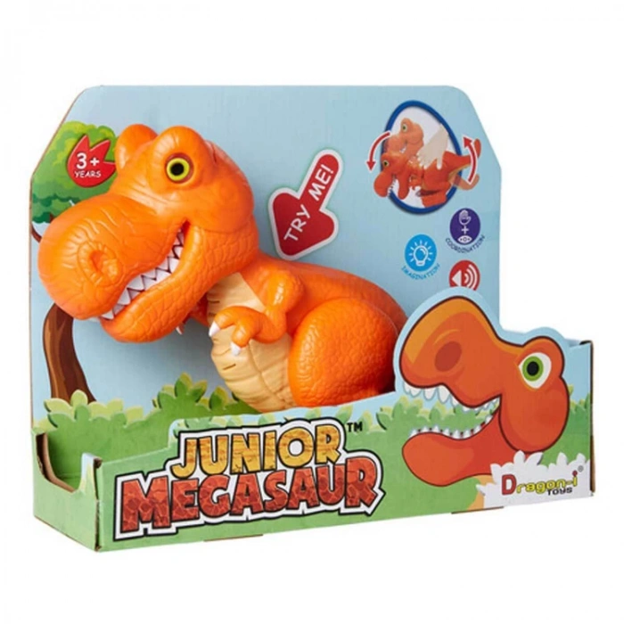 DRAGON TOYS 80079 JUNIOR MEGASAUR DİNO SESLİ VE IŞIKLI