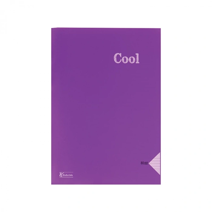 KESKİN COOL DİKİŞLİ PP KAPAK DEFTER A4 60 YP. ÇİZGİSİZ
