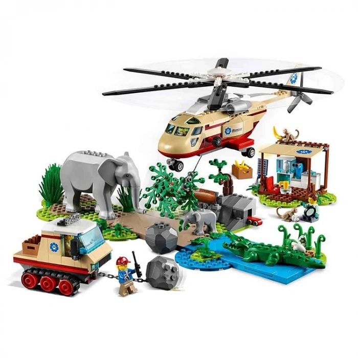 LEGO CITY 60302   WILDLIFE VAHŞİ HAYVAN KURTARMA OPARASYONU - 6332493