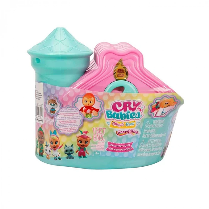 CRY BABIES AĞLAYAN MİNİ BEBEK STORYLAND SÜRPRİZ OYUN SETİ (CYB09000)