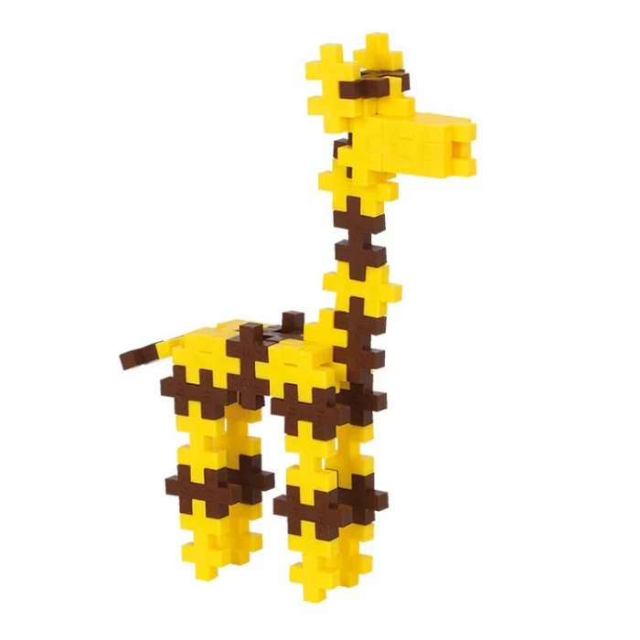 PLUS-PLUS 4090 GIRAFFE MİNİ MİX BLOK PUZZLE YAPI SETİ 100 PARÇA TÜP