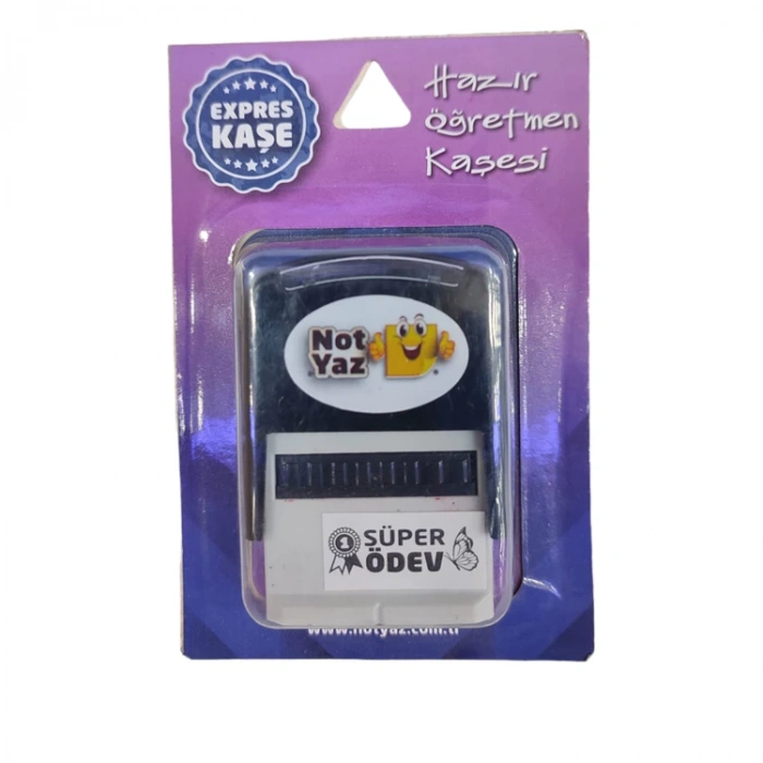 NOT YAZ EKSPRES KAŞE OGK- 8674 HAZIR ÖĞRETMEN KAŞESİ - TEKLİ