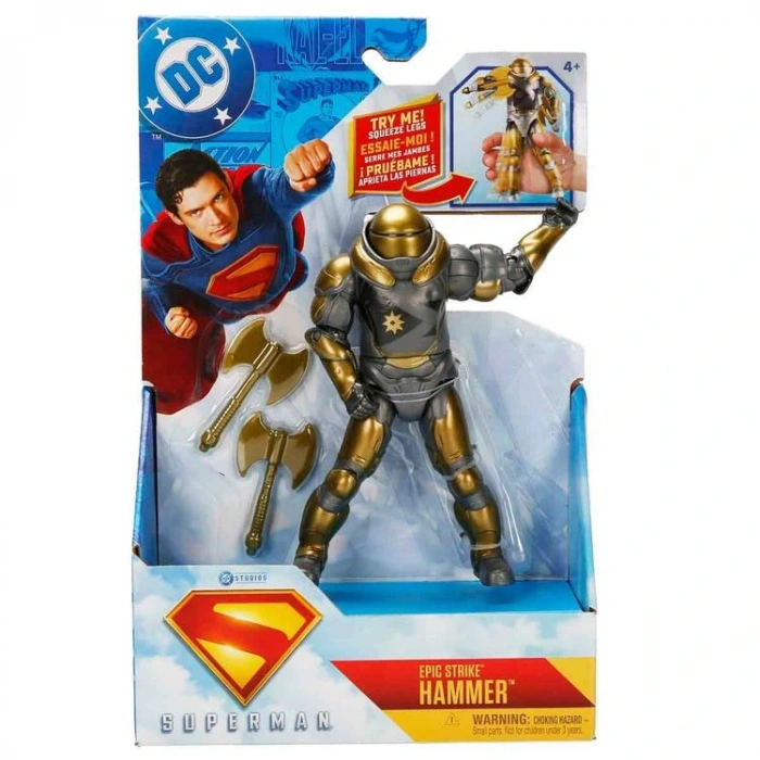 SPIN MASTER DC COMICS 6073190/6073319 AKSİYON FİGÜRLERİ 15 cm MOVIE EPIC STRIKE 4+