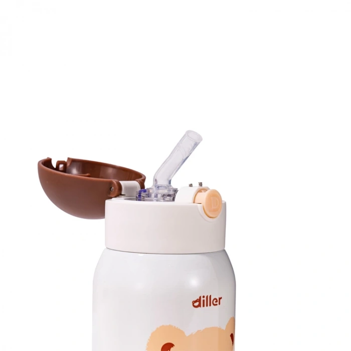 VAGONLİFE DILLER ÇELİK PİPETLİ MATARA 9004 300ML