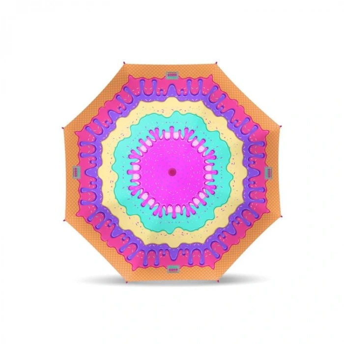 CORAL HIGH 12661 KIDS RENGARENK DONDURMA DESENLİ ÇOCUK ŞEMSİYESİ