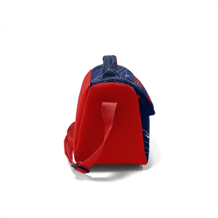 CORAL HIGH 11720 KIDS LACİVERT KIRMIZI ÖRÜMCEK DESENLİ THERMO BESLENME ÇANTASI