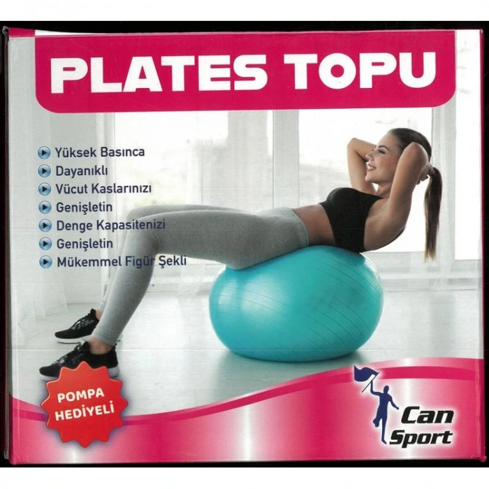 CAN SPORT CSY-65 PILATES TOPU POMPA HEDİYELİ 65 CM.