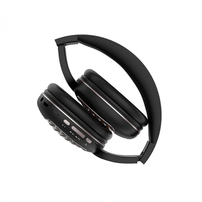 SNOPY SN-BT55 DIAMOND TF KART ÖZELLİKLİ SİYAH BLUETOOTH KULAKLIK