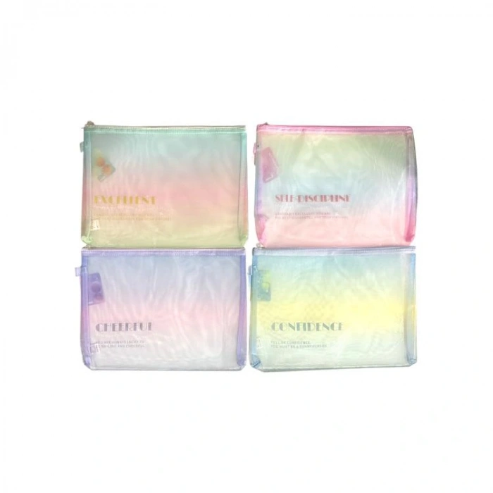 ODAK MW74121 FERMUARLI RENK GEÇİŞLİ FİLELİ A4 DOSYA (MESH DOSYA) - TEKLİ