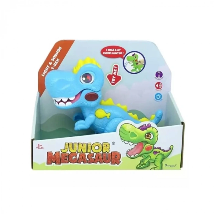 DRAGON TOYS 16961 JUNIOR MEGASAUR SESLİ VE IŞIKLI  T-REX