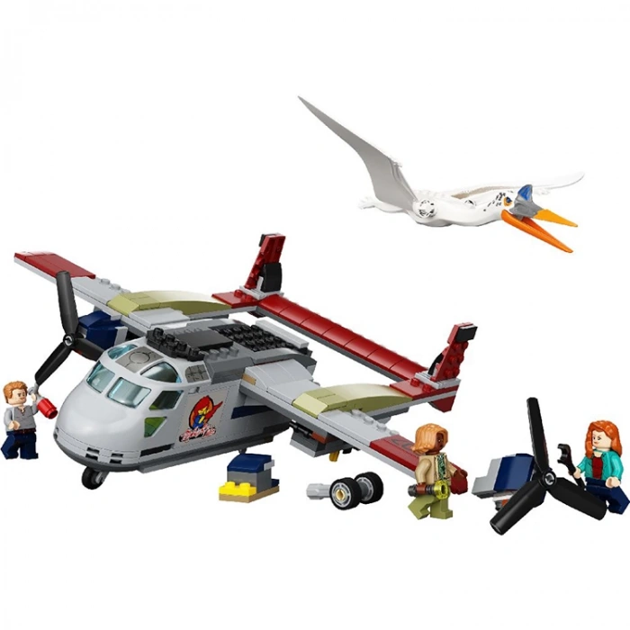 LEGO 76947 JURASSIC WORLD QUETZALCOATLUS PLANE AMBUSH