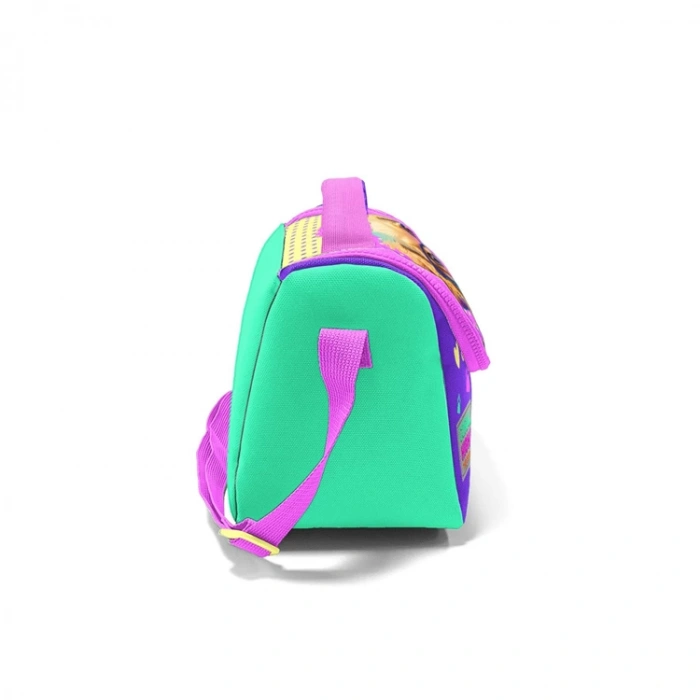 CORAL HIGH 11752 KIDS SARI PEMBE SEVİMLİ KÖPEK DESENLİ THERMO BESLENME ÇANTASI