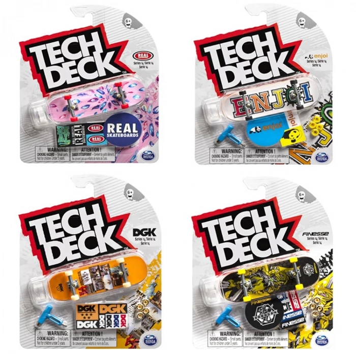 TECH DECK MİNİ PARMAK KAYKAY TEKLİ PAKET 96mm. SPM-6028846