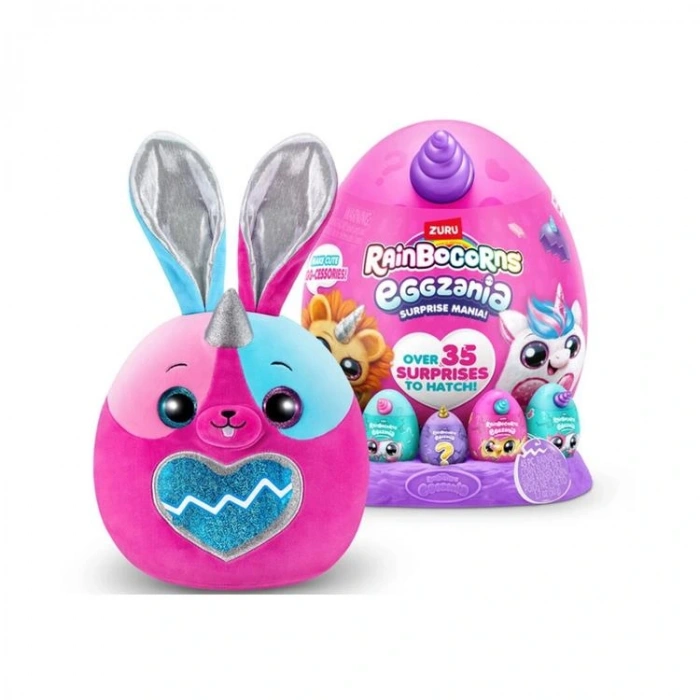 RAINBOCORNS RAR15000 RAINBOCORNS EGGZANIA SÜRPRİZ PAKET 28 CM - TEKLİ