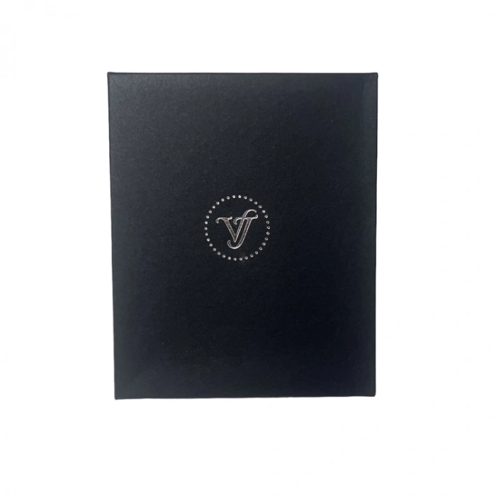 VICTORIAS JOURNALS 0287 KUTULU ZIPPER FOLDER YEŞİL - SARI ÇİÇEKLİ 10.5X14.8cm  80YP. ÇİZGİLİ DEFTER