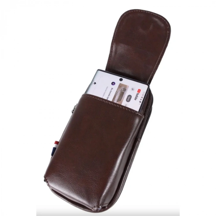 U.S. POLO PLEVR21604 ÇAPRAZ ASKILI CEP TELEFONLUK ÇANTA KAHVERENGİ