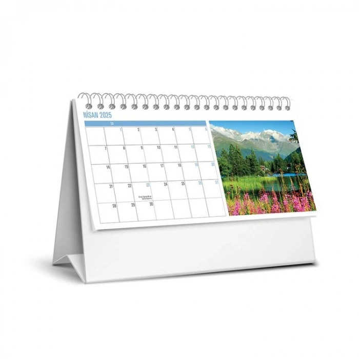 KESKİN MTK-823 KARTON ÜÇGEN MASA TAKVİMİ - MANZARALAR  (600041-99)